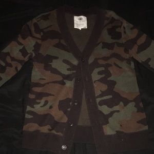 On The Byas | camo cardigan